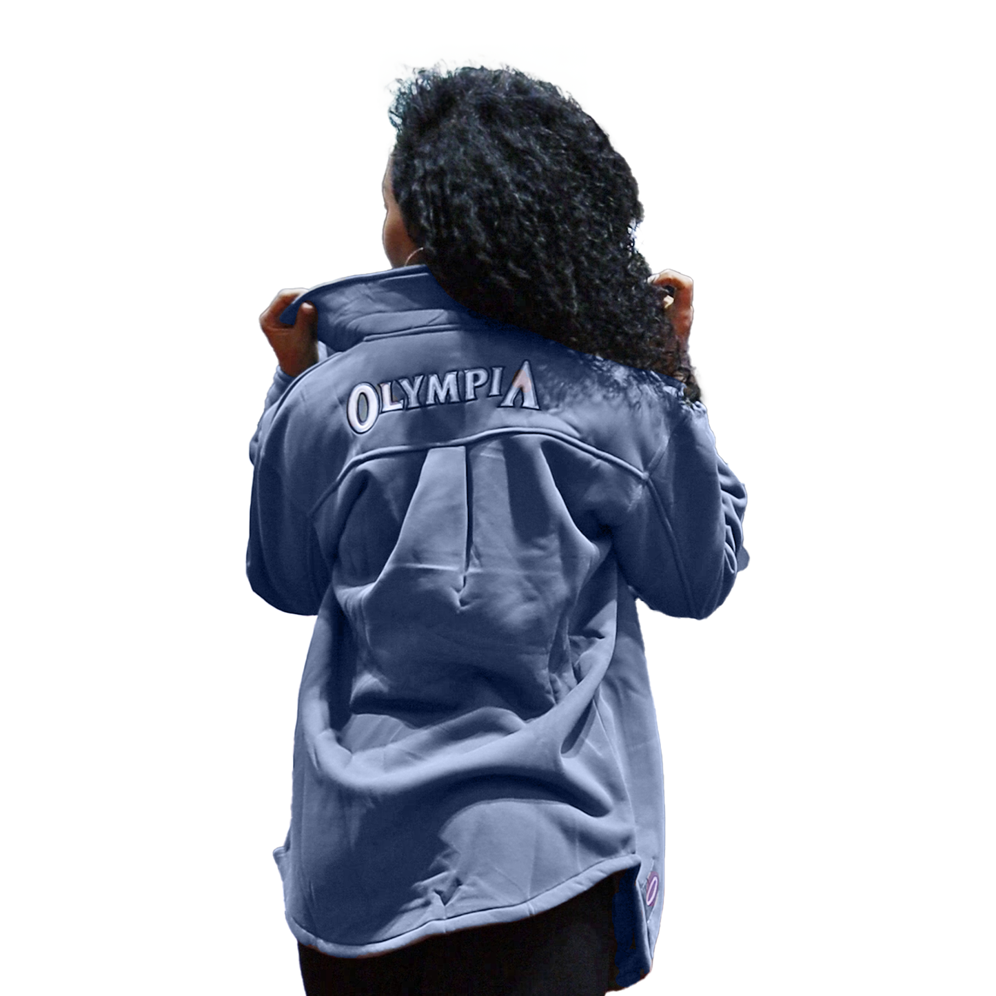 Olympia OS Button Up - Navy Blue