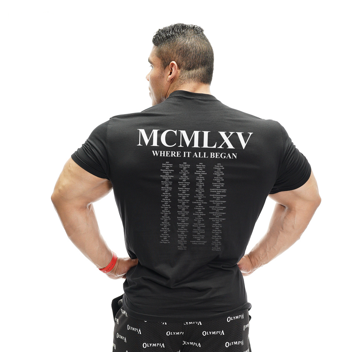 Olympia Champions T-Shirt Black