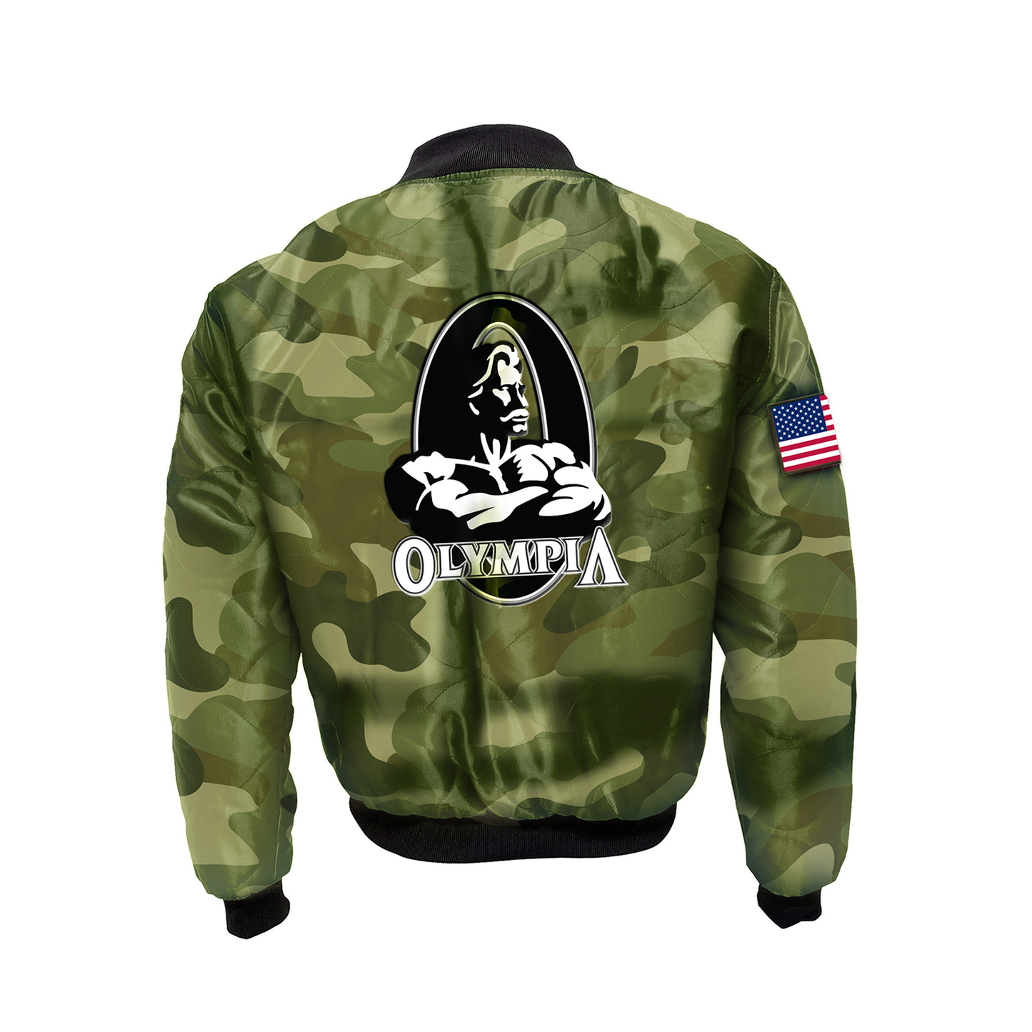 Olympia Men's Bomber Jacket Camo