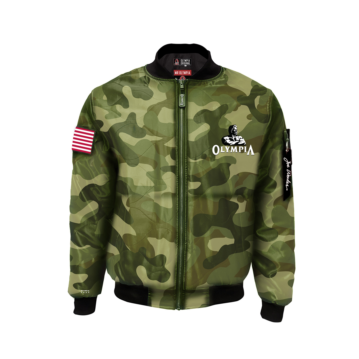 Olympia Men's Bomber Jacket Camo