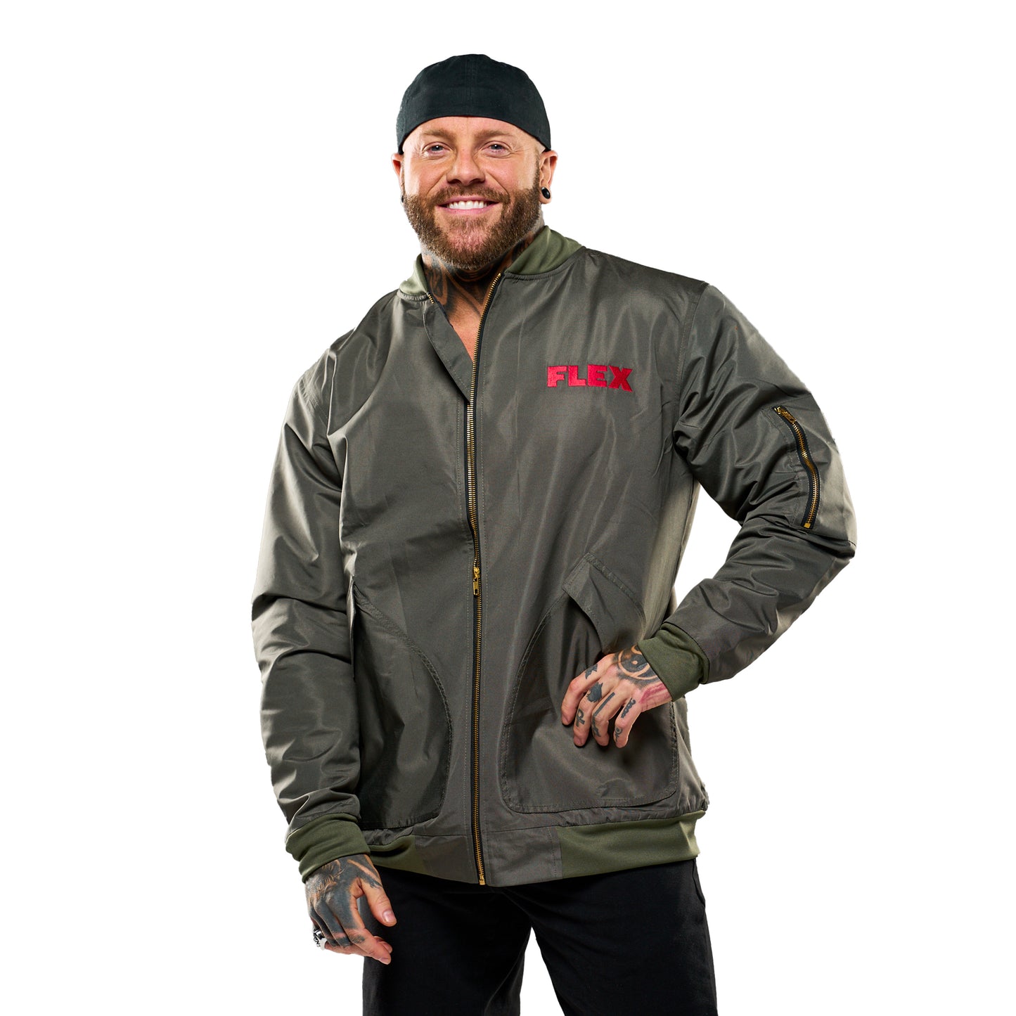 Flex Utility Jacket Green