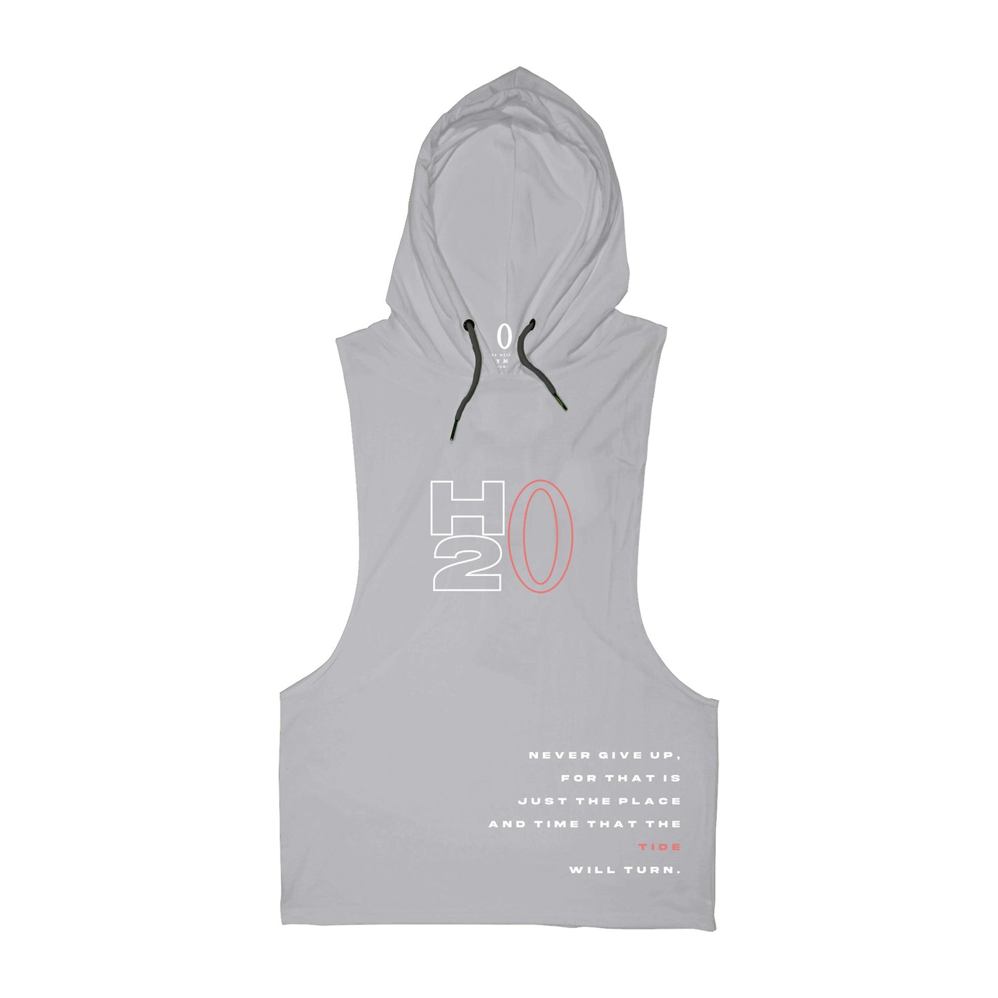 Olympia "H20" Grey Y- Back Hoodie