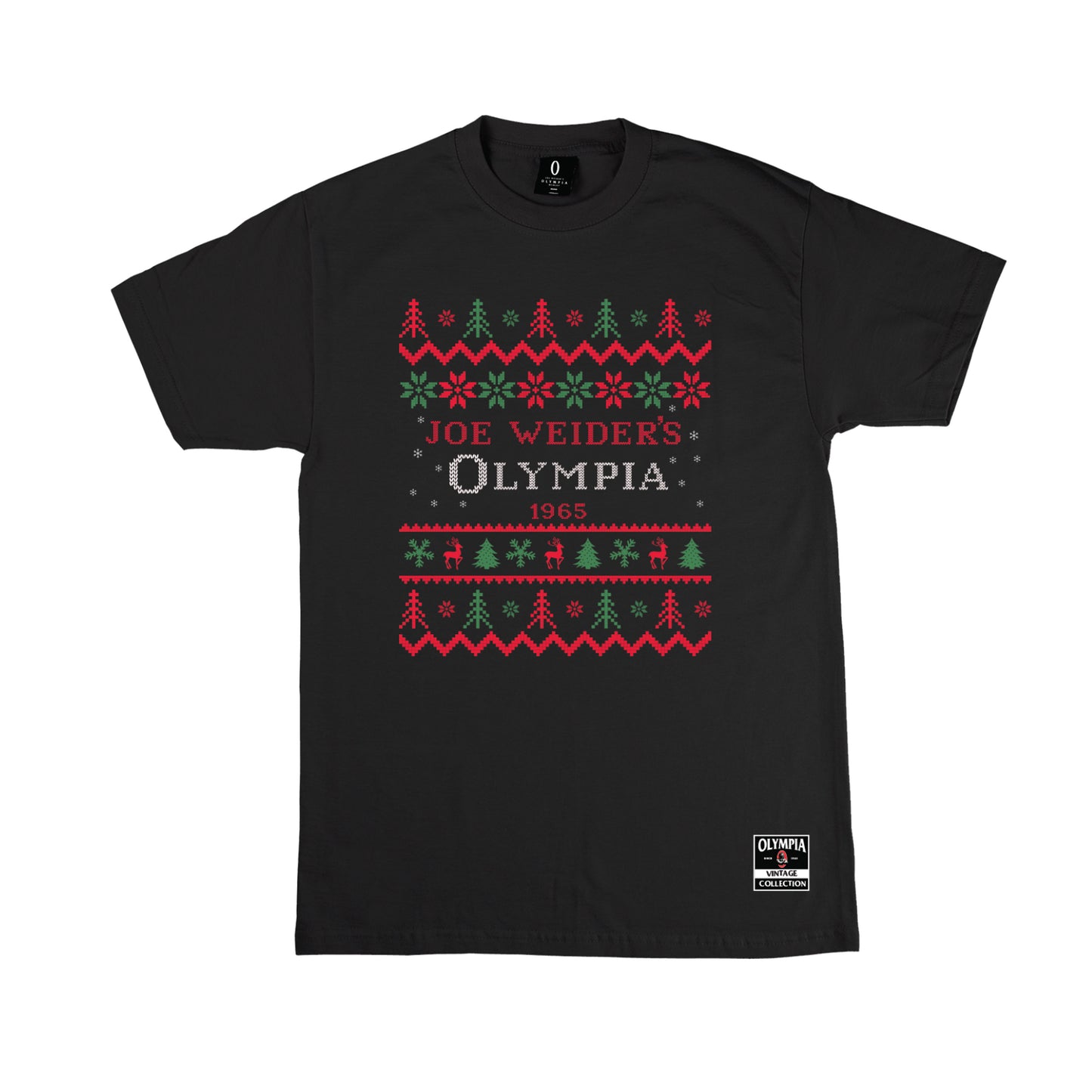 Olympia Holiday Black T-Shirt
