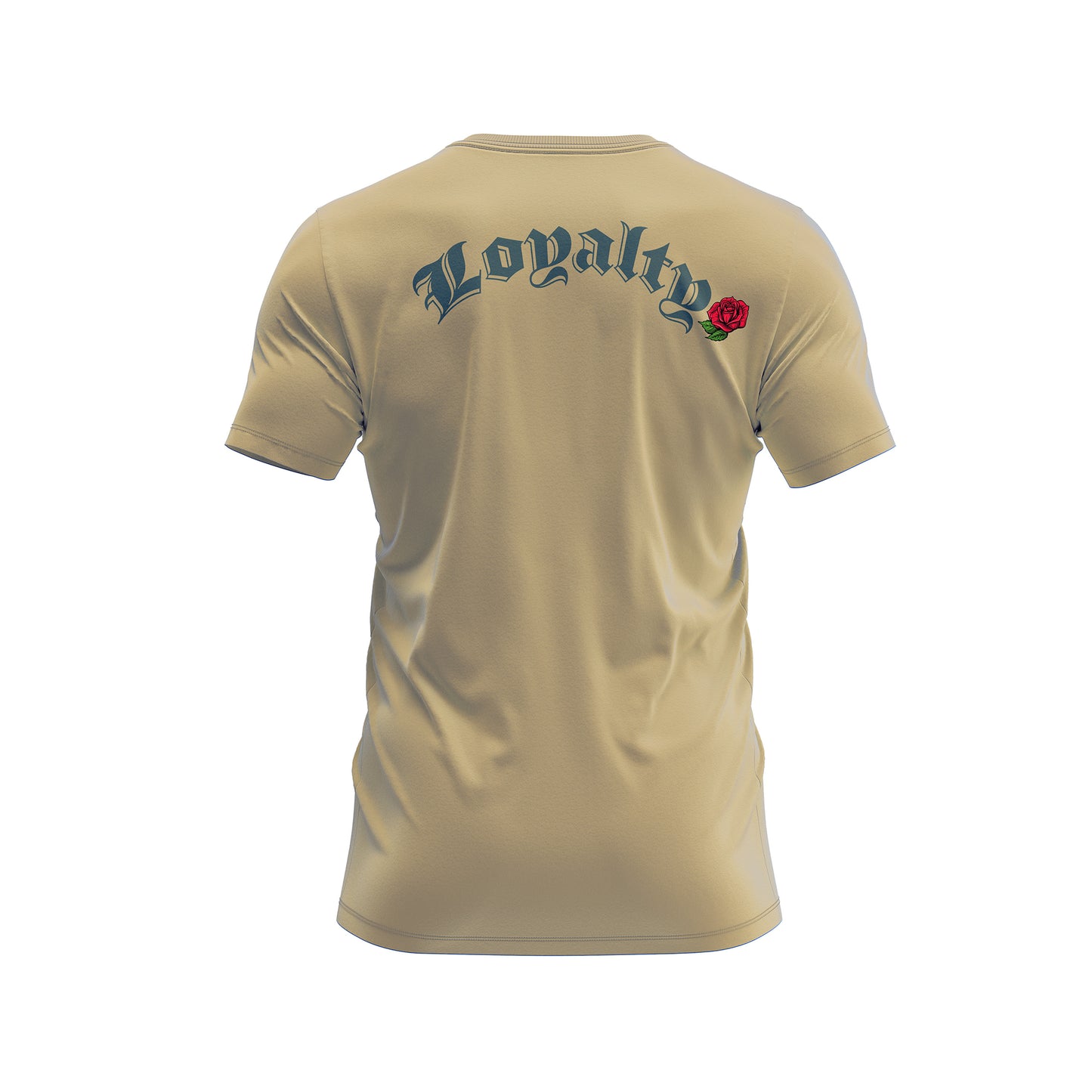 Olympia Tan T-Shirt with Loyalty Logo