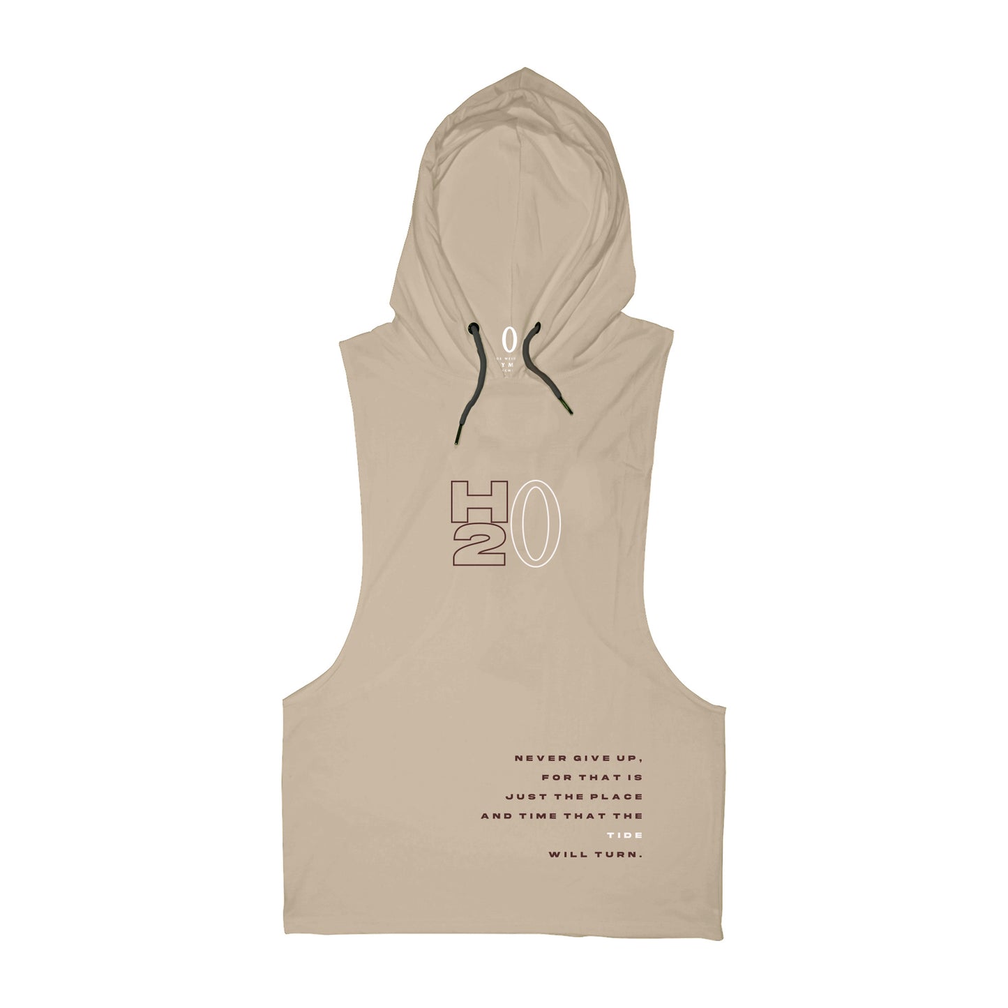 Olympia "H20" Tan Y- Back Hoodie