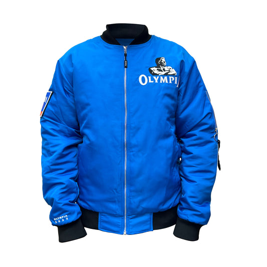 Olympia Men's Bomber Jacket Blue