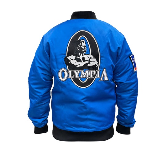 Olympia Men's Bomber Jacket Blue