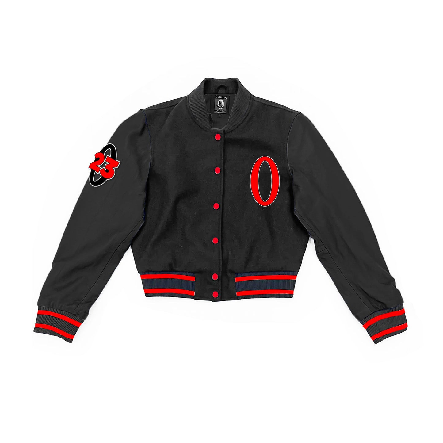 Olympia Varsity Women's Jacket Black