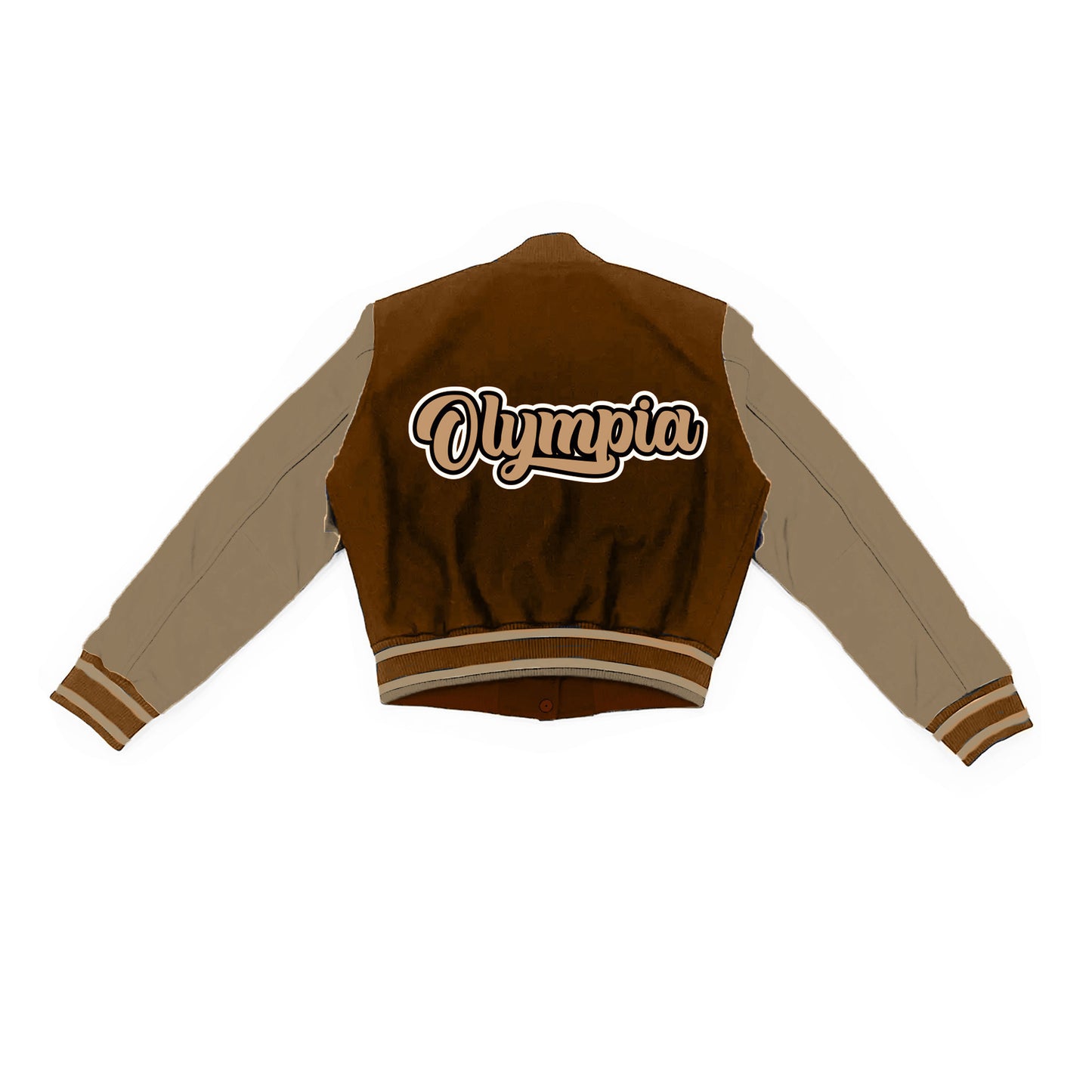 Olympia Varsity Women's Jacket Brown