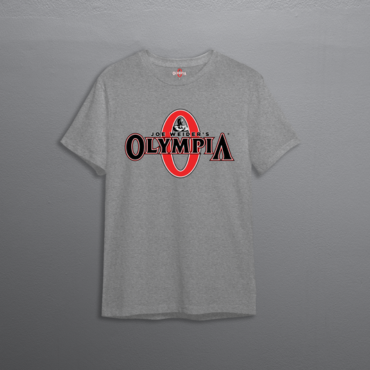 Olympia Classic Basic Activewear Oversized T-shirt - Heather Gray
