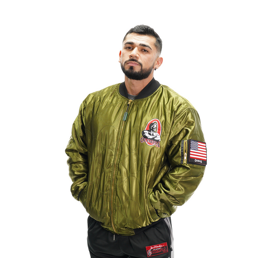 Olympia Original Green Bomber Jacket