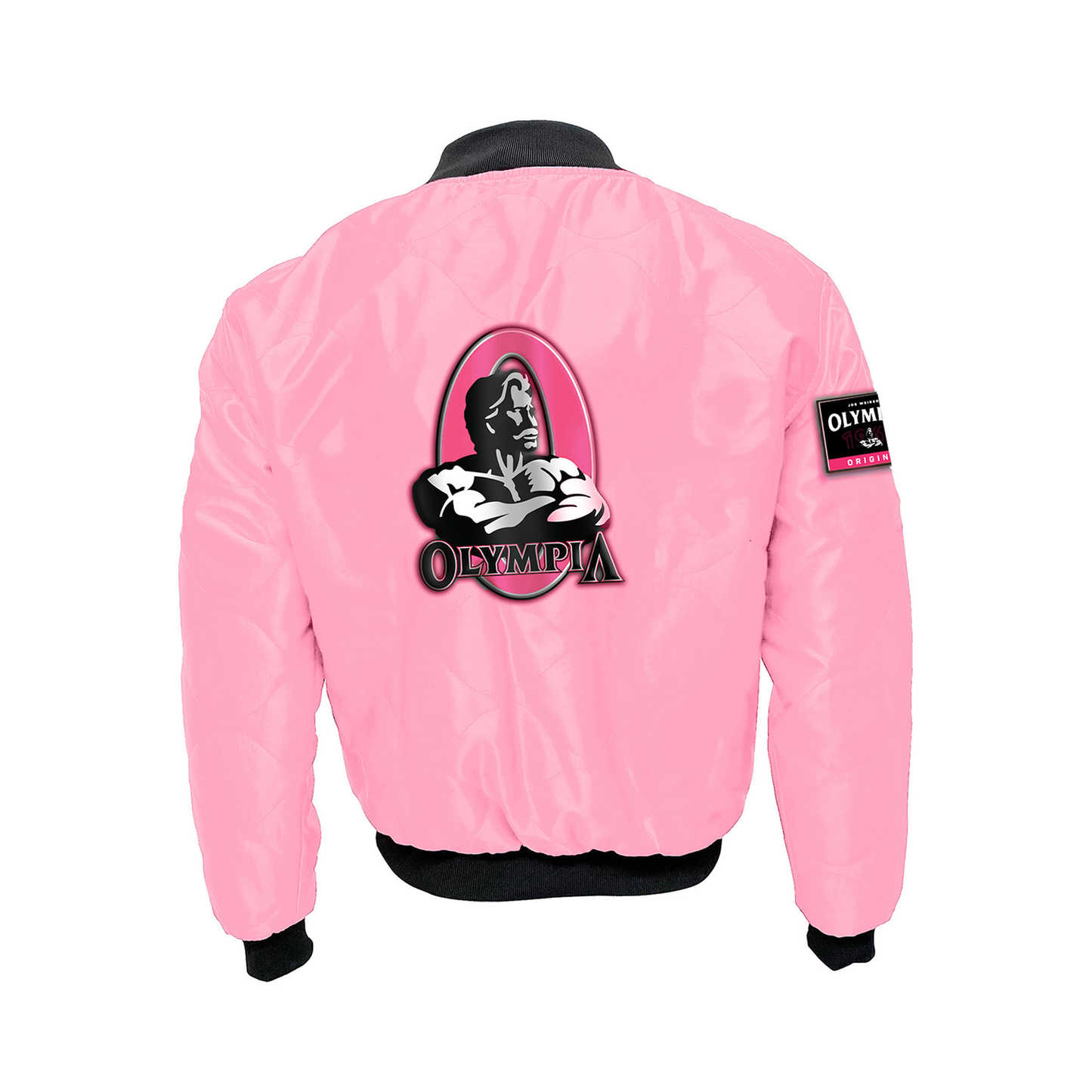 Olympia Men's Bomber Jacket Pink
