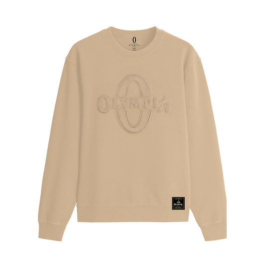 Olympia Crew Embossed Tan