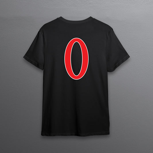 Olympia O Basic Activewear Oversized T-shirt - Black