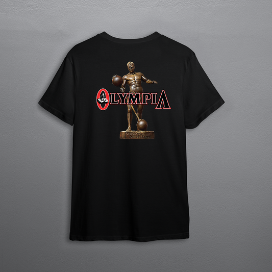 Olympia Sandow Trophy Basic Activewear Oversized T-shirt - Black