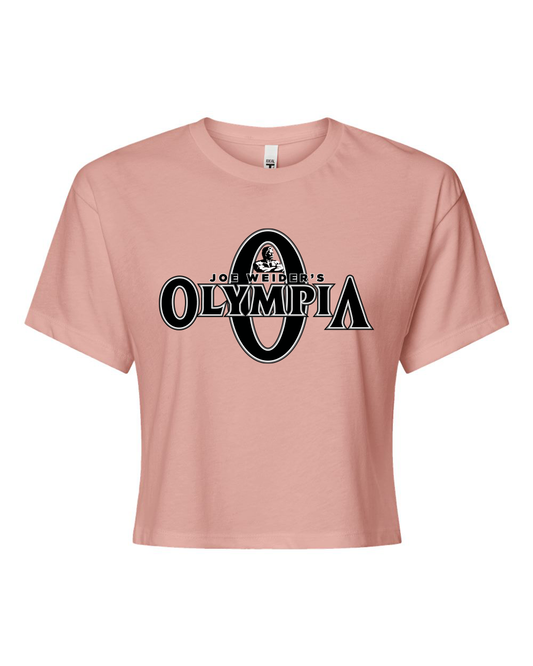 Olympia Women's Pink Olympia Crop Top