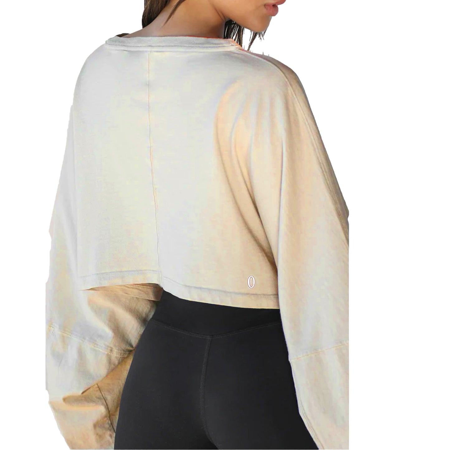 Olympia Crop OS Sleeves - Creme