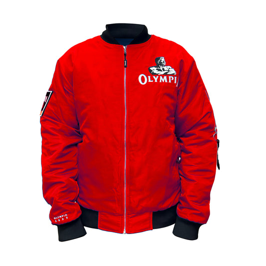 Olympia Men's Bomber Jacket Red