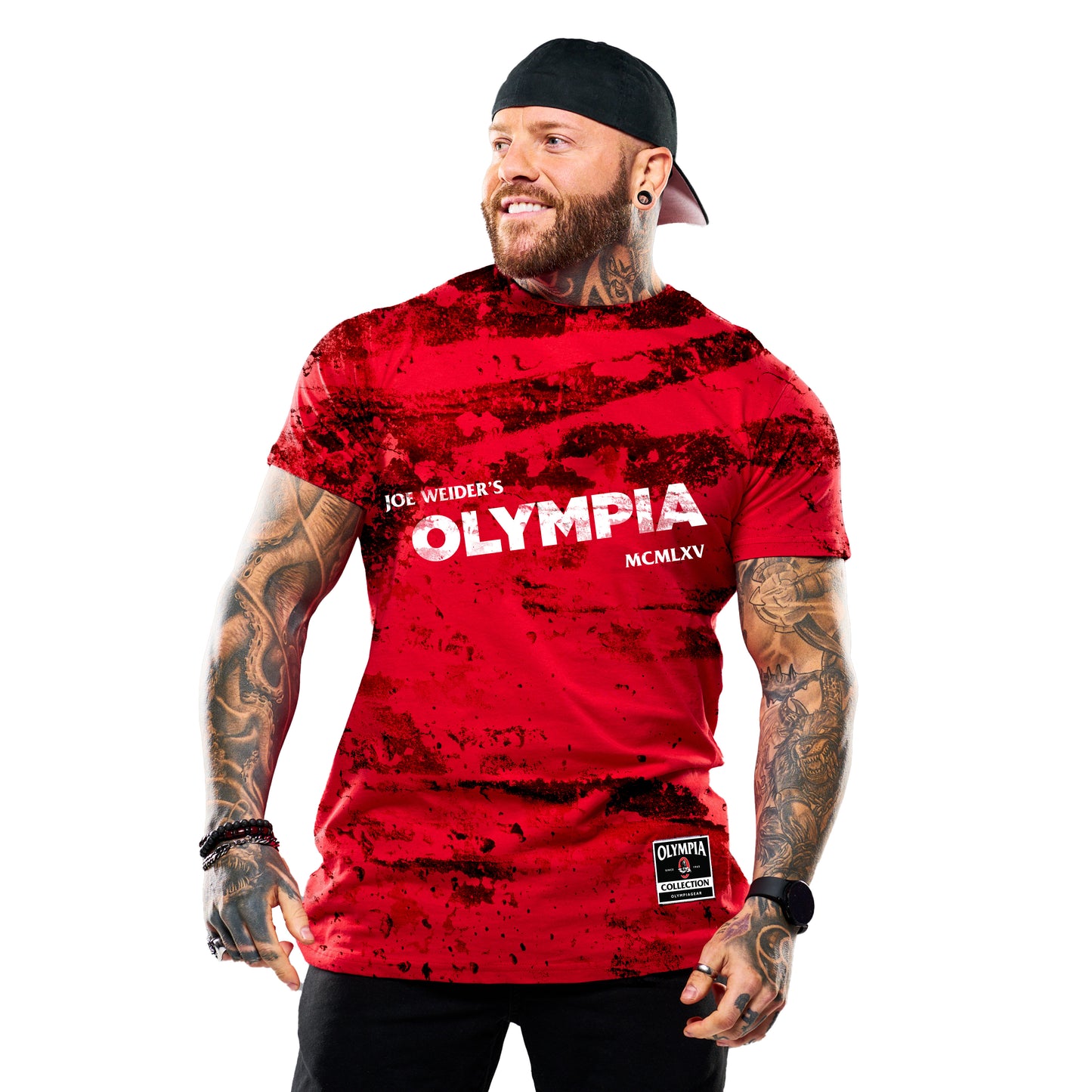 Olympia Red Graffiti T-Shirt