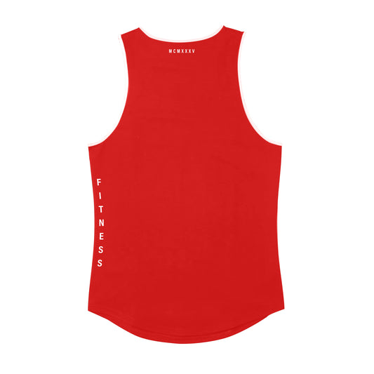 M & F Women's Red Tank Top