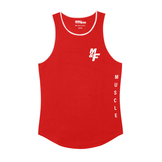 M & F Women's Red Tank Top