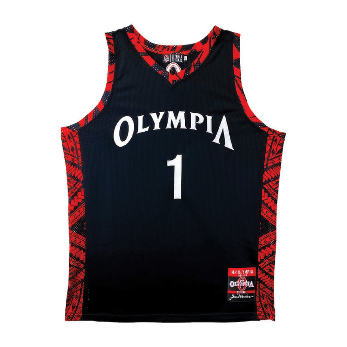 Olympia Basketball Jersey Tatau Print