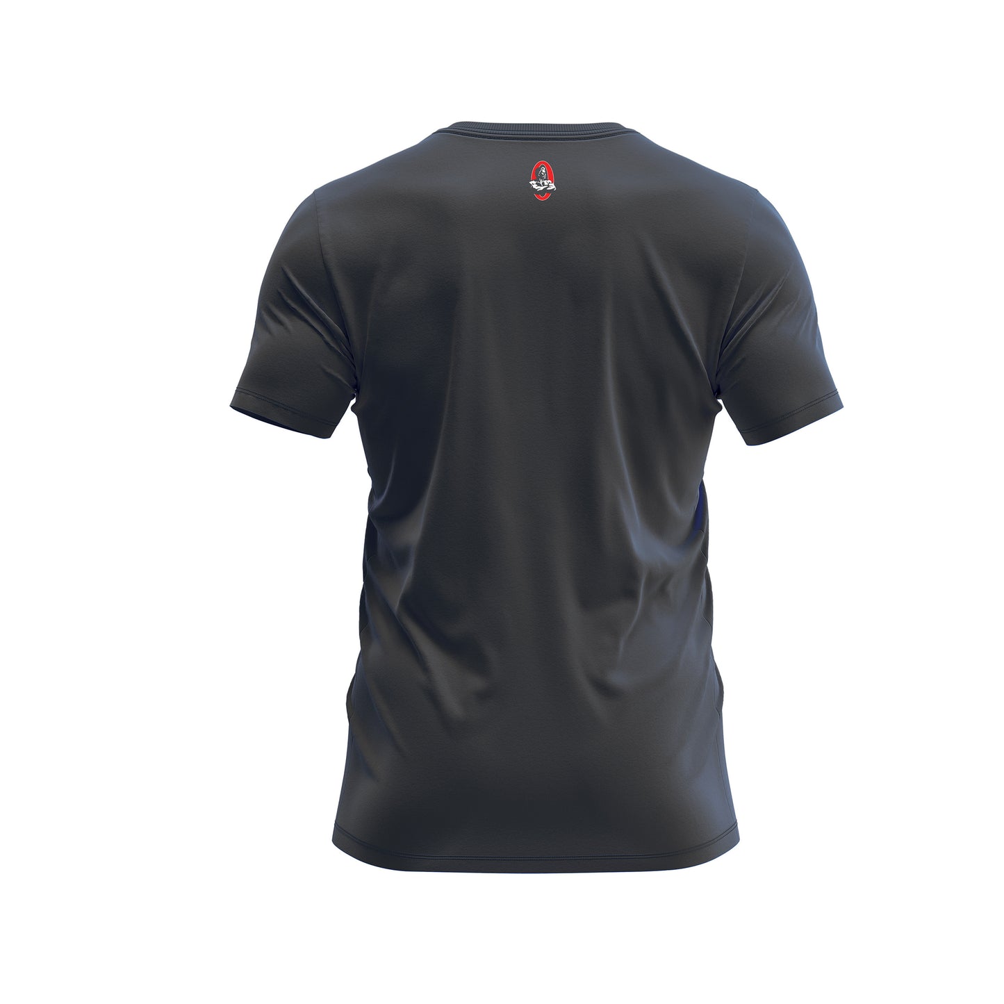Olympia Black T-Shirt with Weight Plate graphics