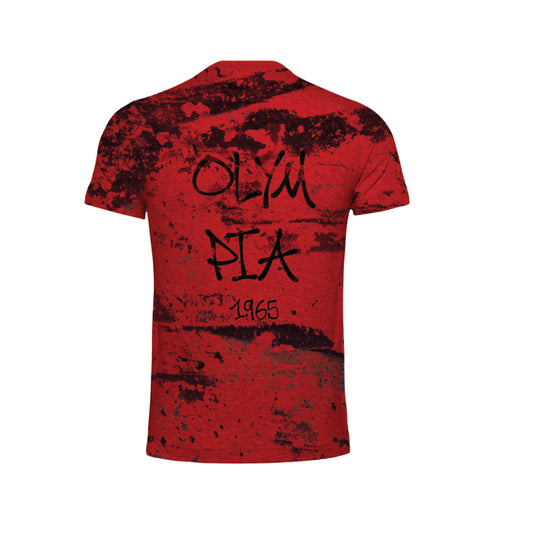 Olympia Red Graffiti T-Shirt