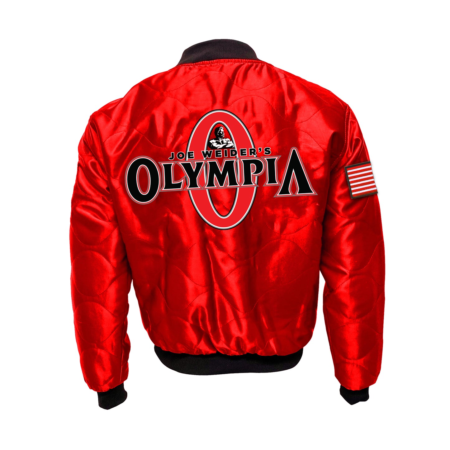 Olympia Bomber Jacket Red