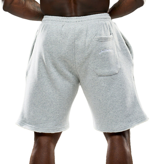 Olympia Embossed Shorts Grey
