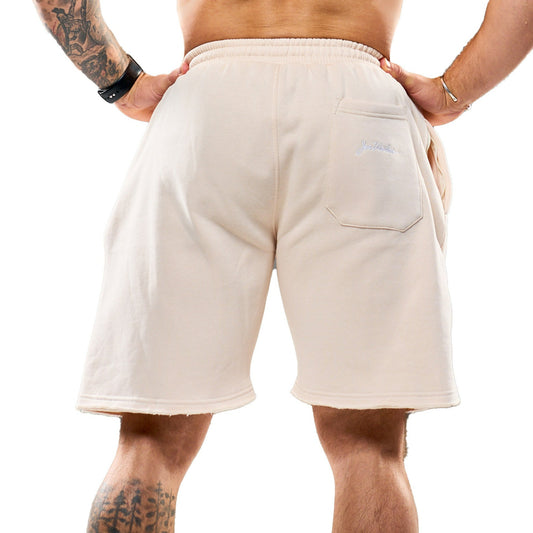 Olympia Embossed Shorts Tan